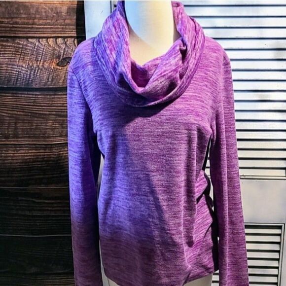 Idealology Lg Loose Turtleneck Sweatshirt - Picture 1 of 11